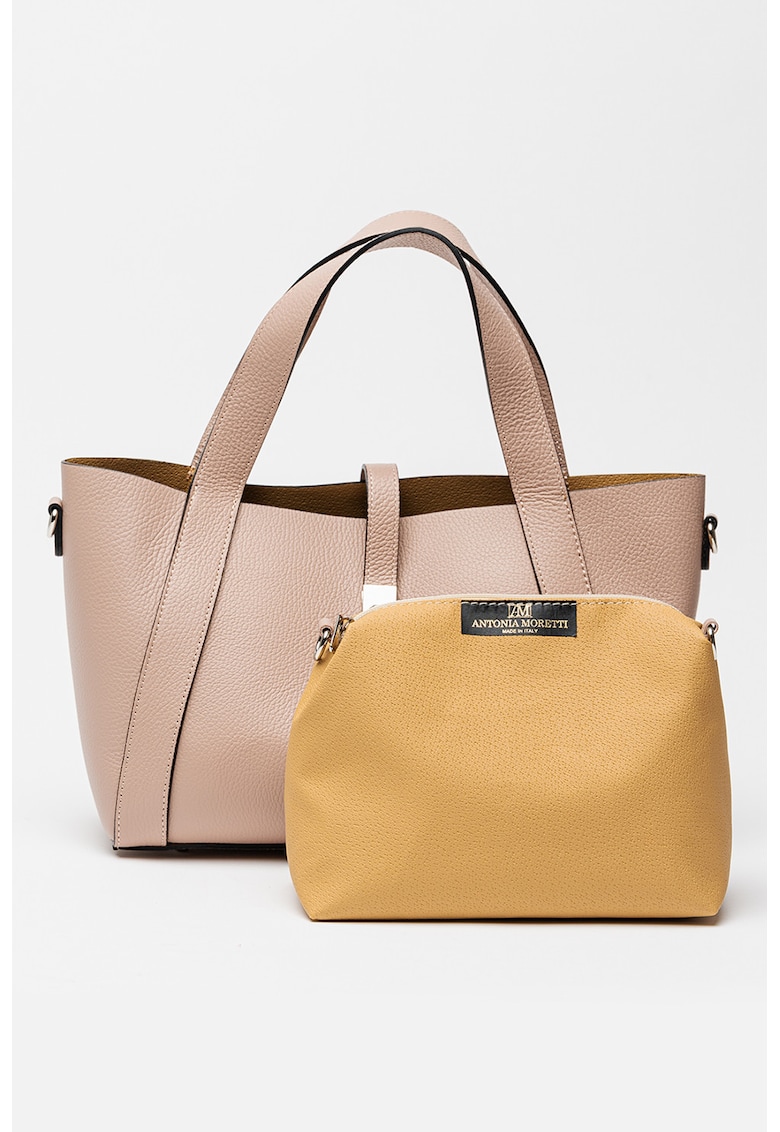 Geanta shopper din piele