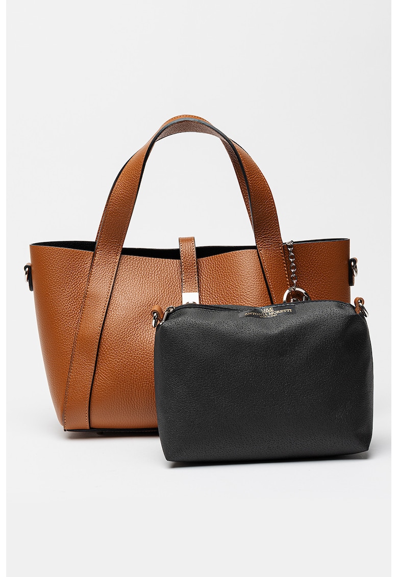 Geanta shopper din piele