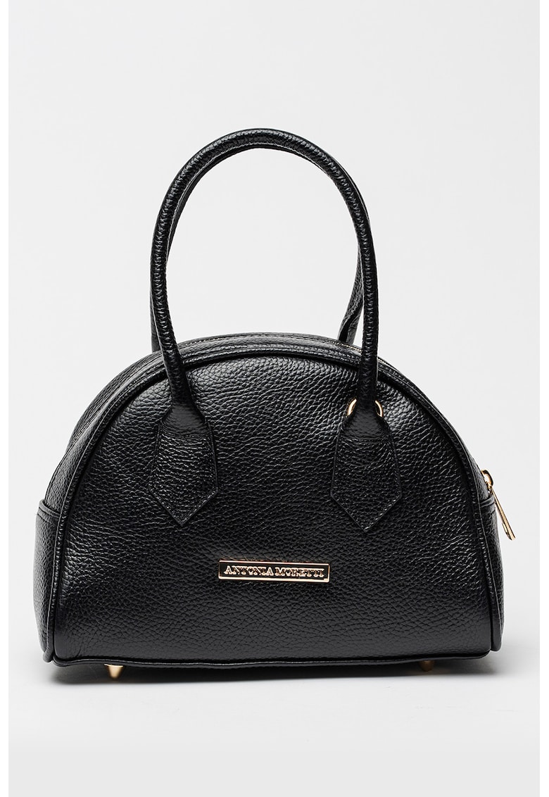 Geanta din piele cu maner si bareta detasabila