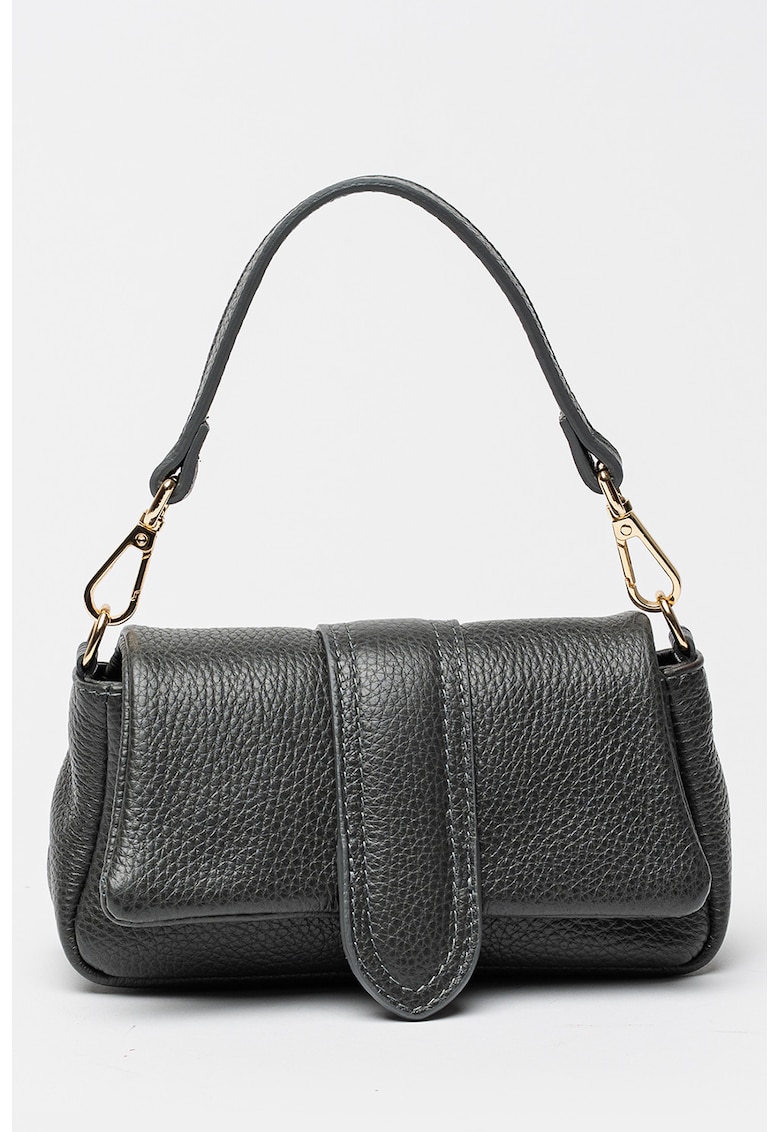 Geanta din piele cu bareta de umar si barete intersanjabile