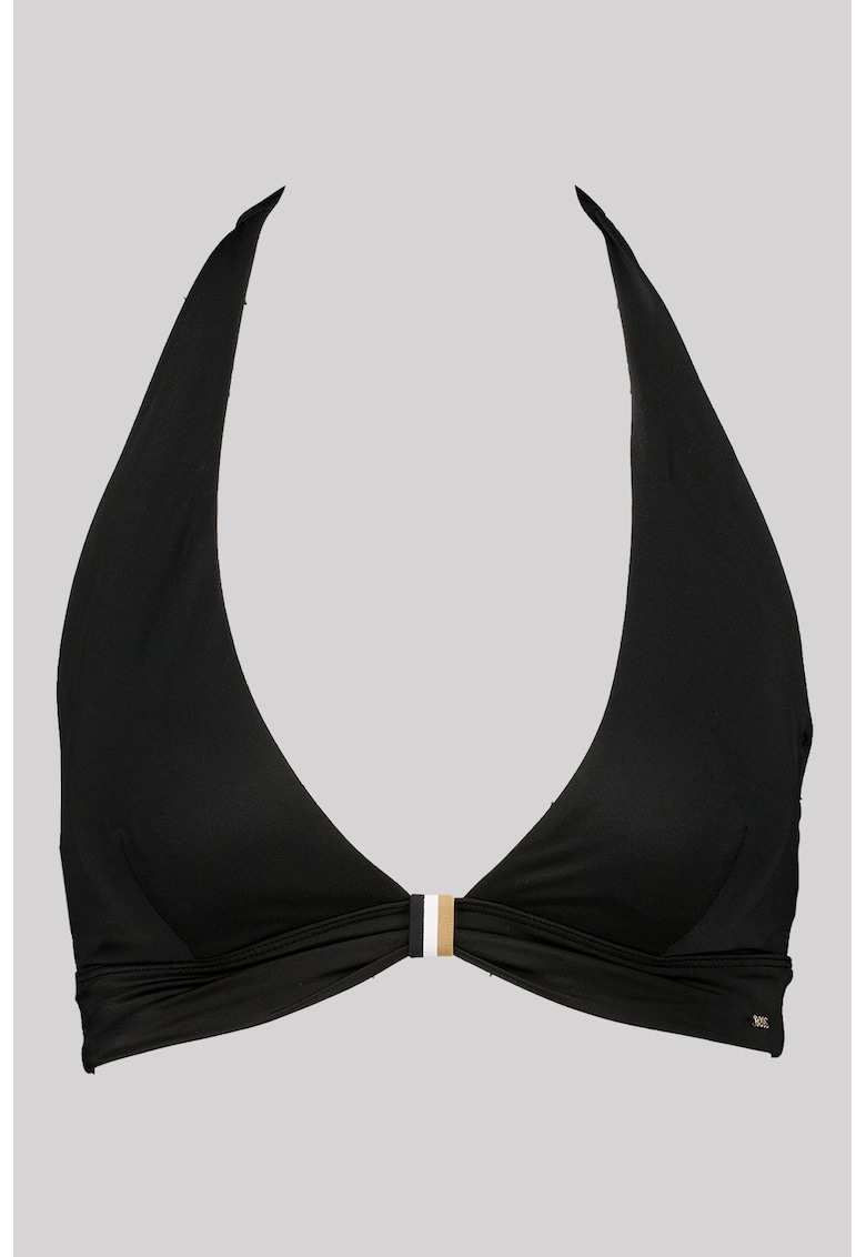 Sutien de baie triunghiular cu burete - Negru