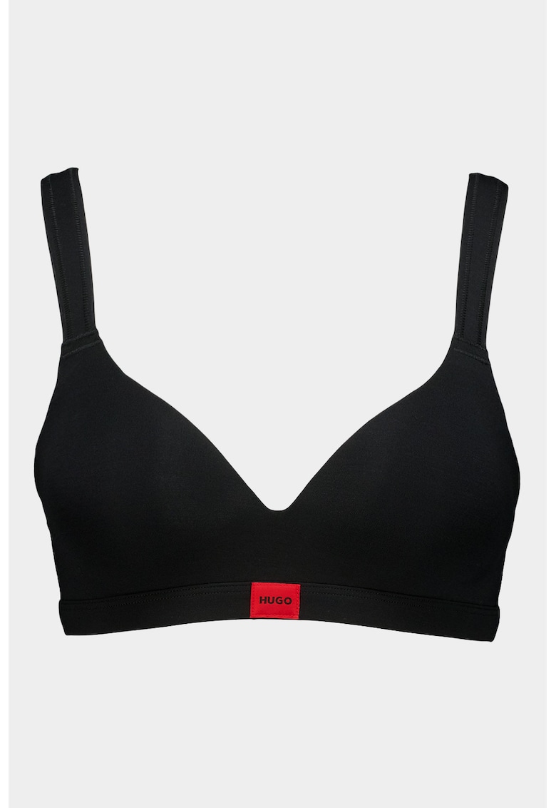 Sutien din amestec de modal cu burete - Negru