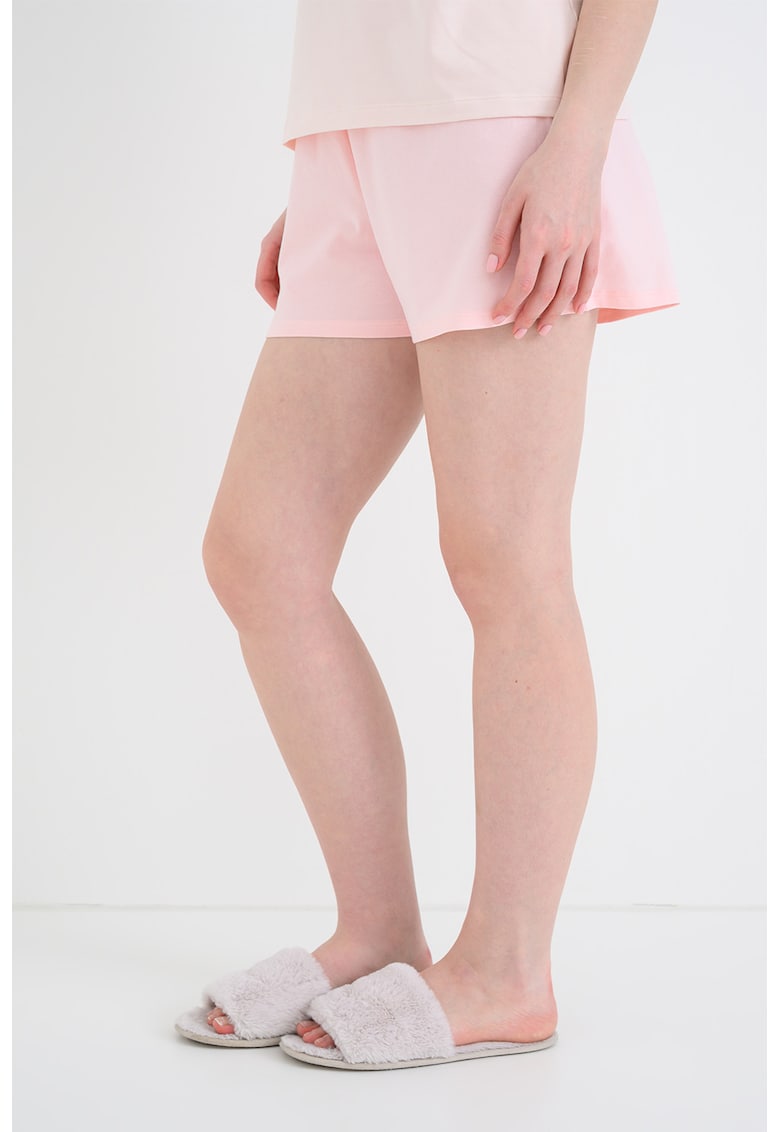 Pantaloni de pijama cu banda logo in talie