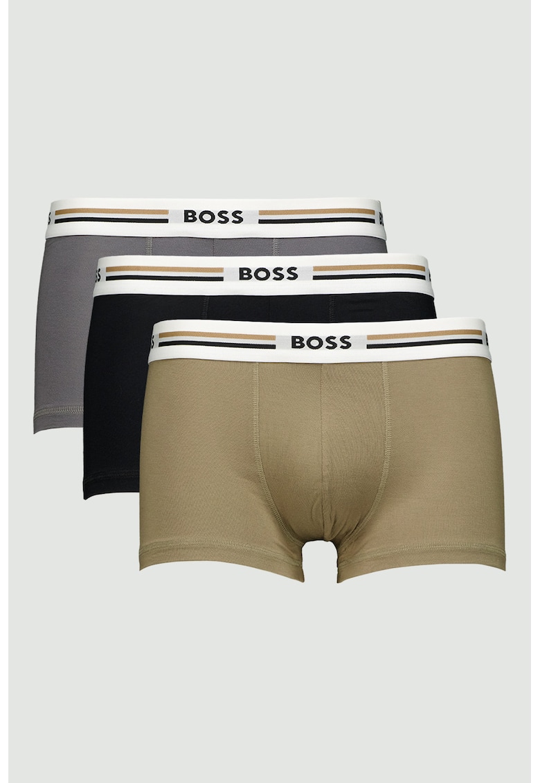 Set de boxeri Revive - 3 perechi - Verde/Gri/Albastru