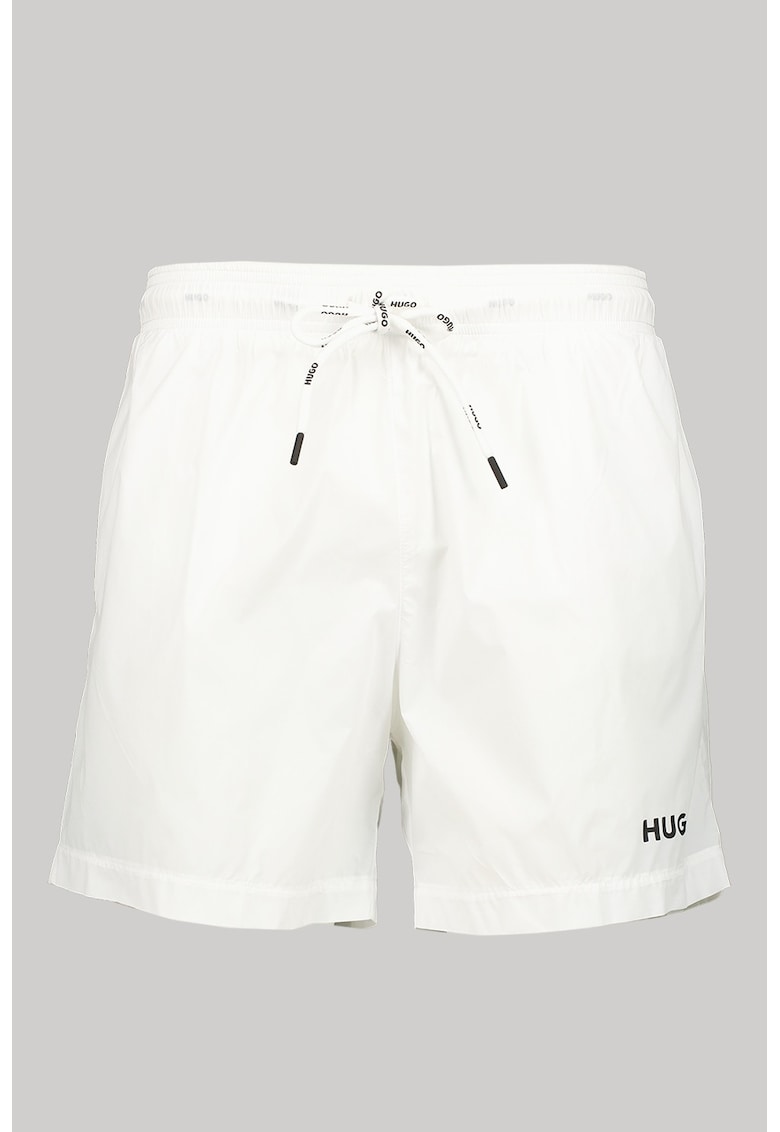 Pantaloni scurti de baie cu snur de ajustare Haiti - Alb optic