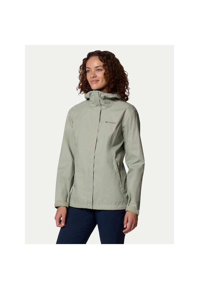 Columbia Jacheta de ploaie - verde - pentru femei - sport