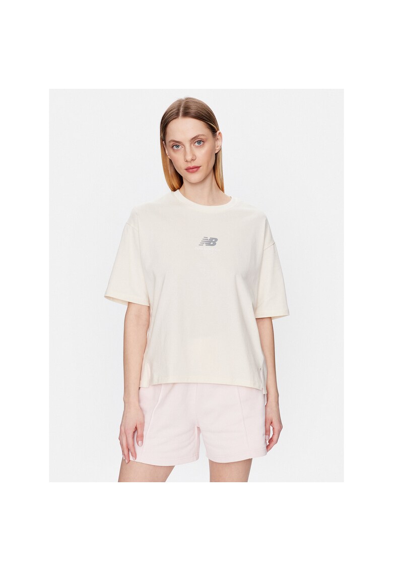 Tricou sport dama bej - bumbac