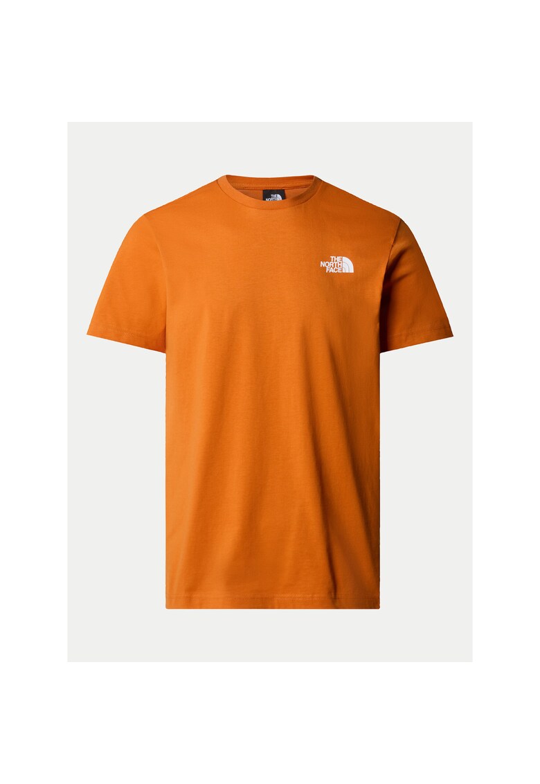 Tricou sport barbati portocaliu - bumbac -