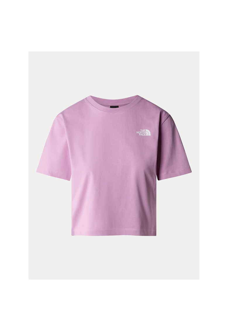 Tricou sport dama - roz - bumbac - Roz