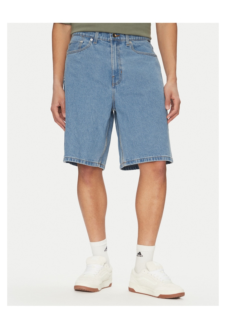 Pantaloni barbati - Stonewash - albastru - denim