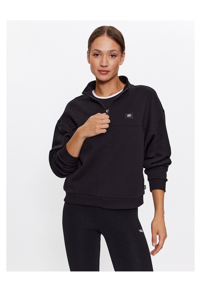 Hanorac dama negru - din textil