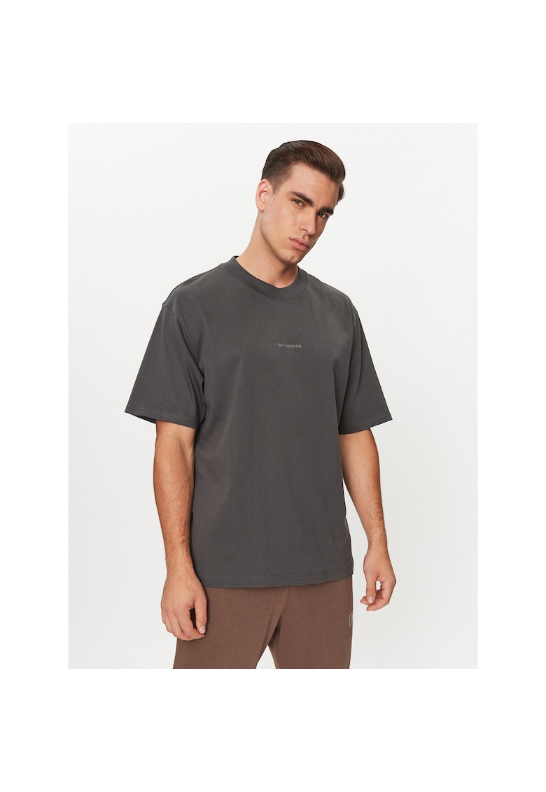 Tricou sport barbati gri inchis - bumbac -
