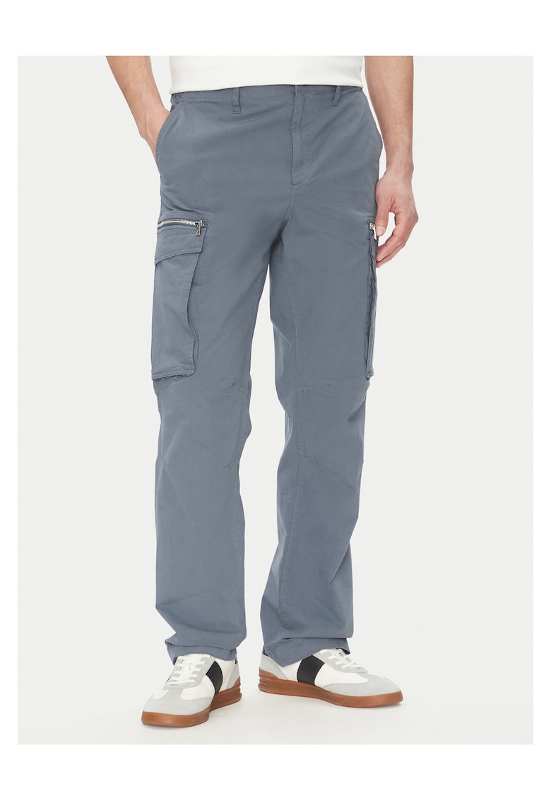 Pantaloni barbati - albastru