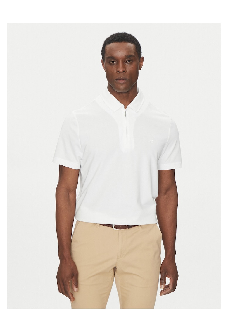 Tricou barbati culoare alba - bumbac