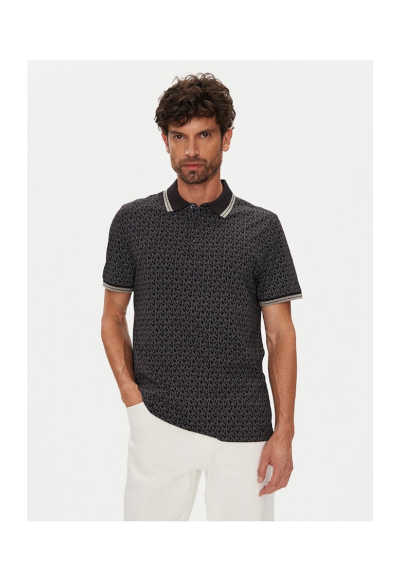Tricou barbati negru - din bumbac