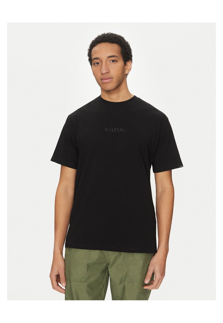 Tricou barbati negru - bumbac