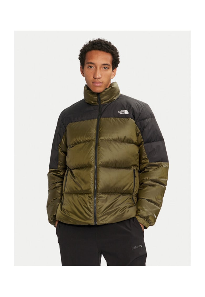 The North Face Geaca de puf barbati verde - barbati