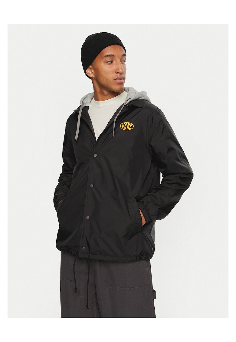 Geaca de tranzitie barbati - negru - materialwfqw - Negru