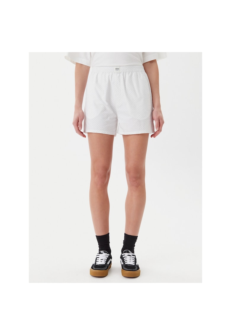 Pantaloni scurti sport dama alb - sportivi