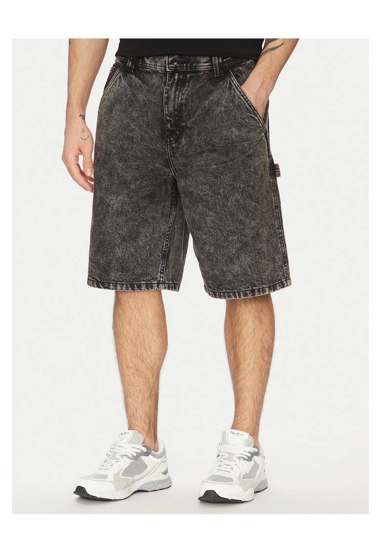 Pantaloni barbati - Stonewash - gri