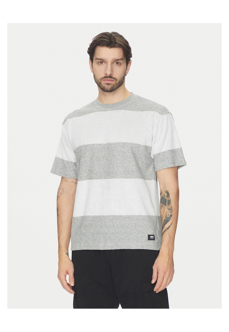 Tricou barbati gri - bumbac