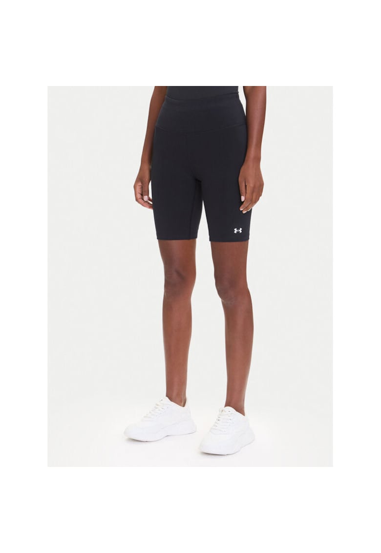 Pantaloni sport dama scurti - negru - fabricat respirabil
