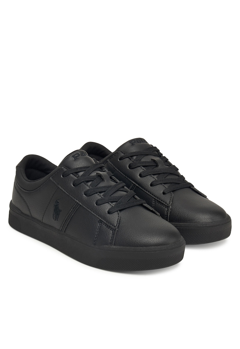 Pantofi sport copii - piele ecologica - negru
