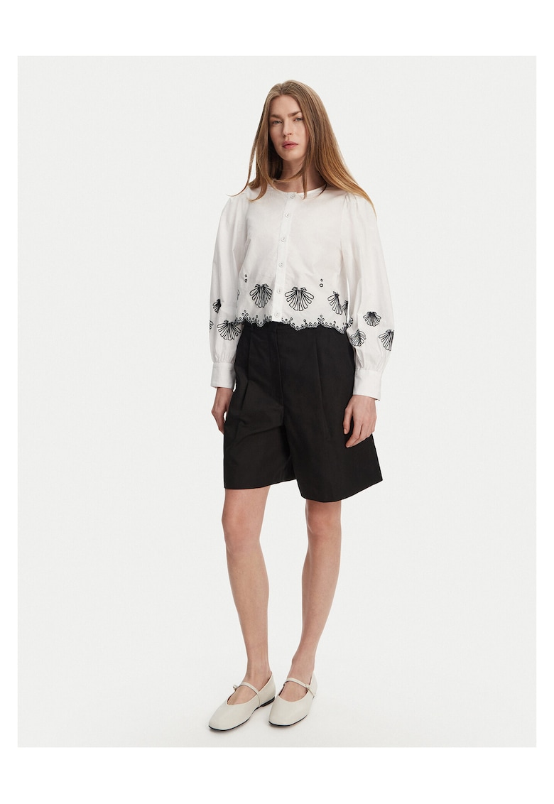 Camasa dama alb\negru