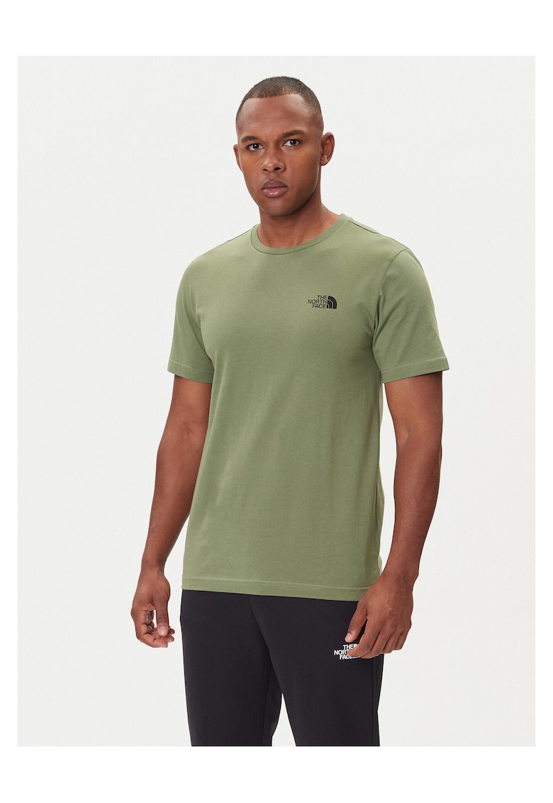 Tricou barbat verde - bumbac