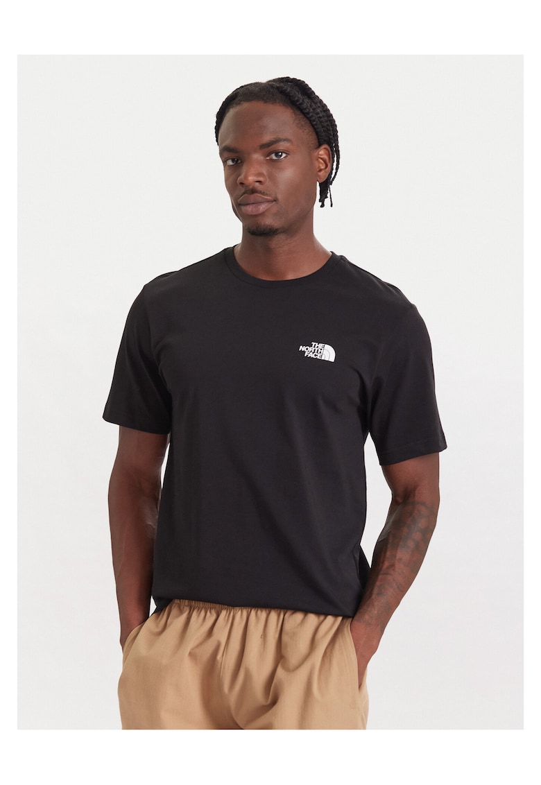 The North Face Tricou barbati negru - bumbac
