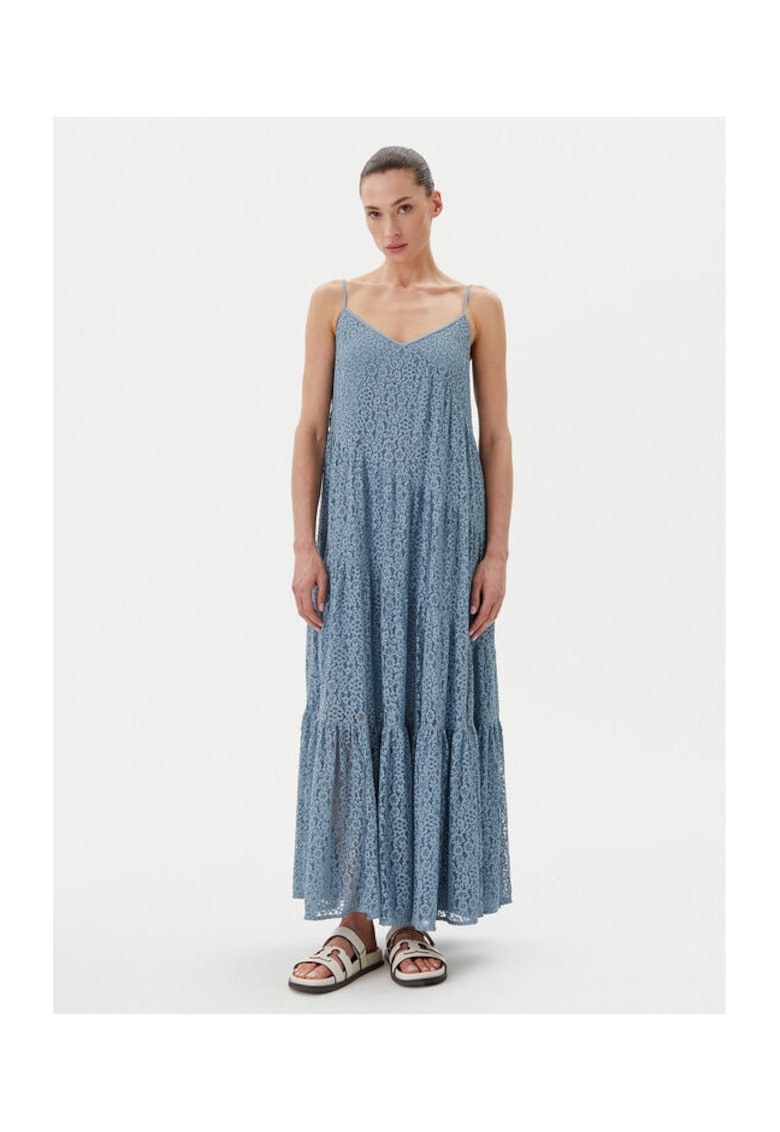 Rochie de vara dama albastru deschis - 100% bumbac
