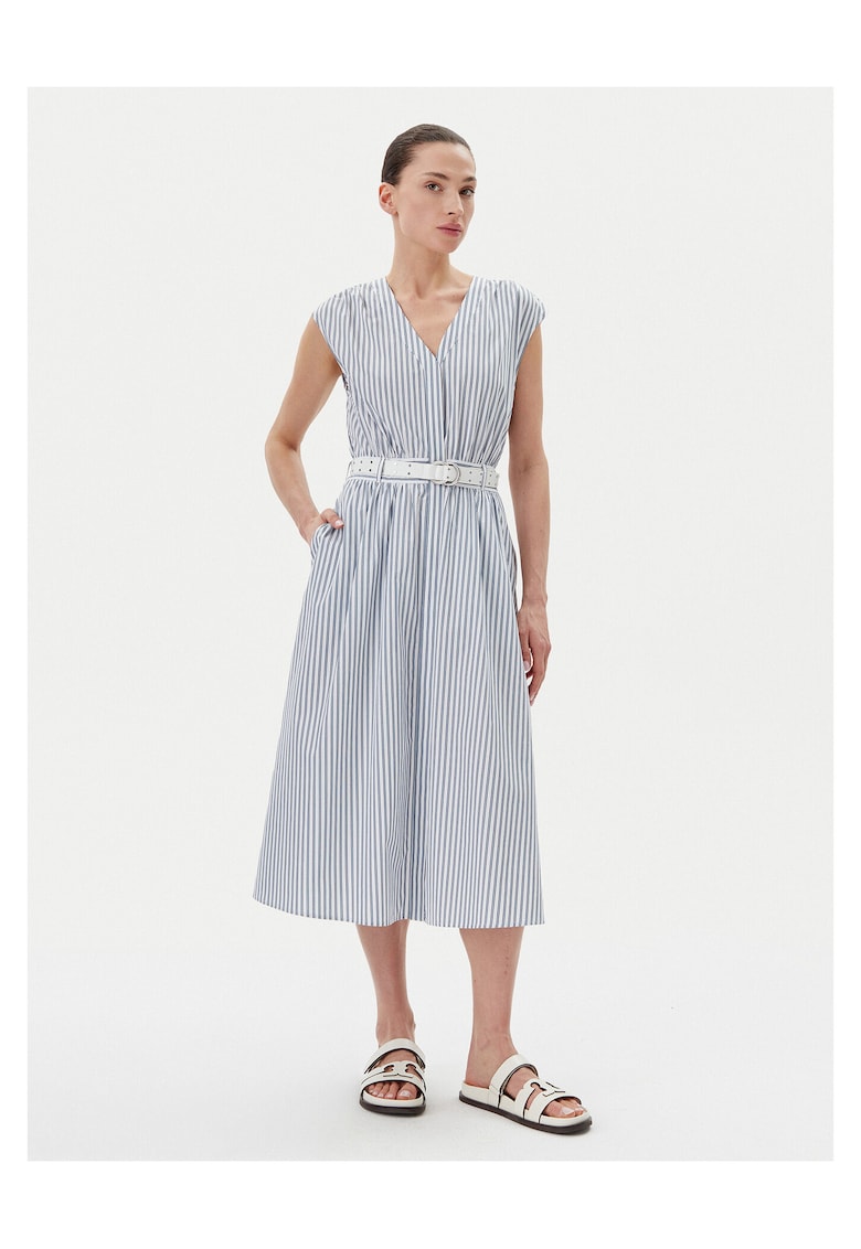 Rochie casual dama albastru - fabrica usoara