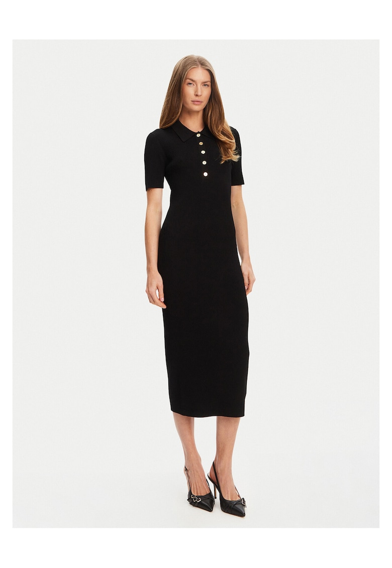 Rochie - tricotata - neagra