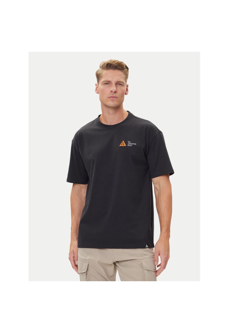 Tricou sport barbati negru - bumbac