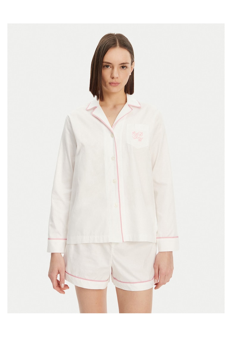 Pijama dama alb - moale