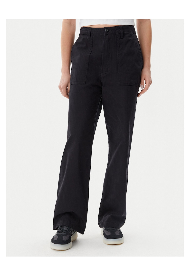 Pantaloni pentru dama - negru - stofa