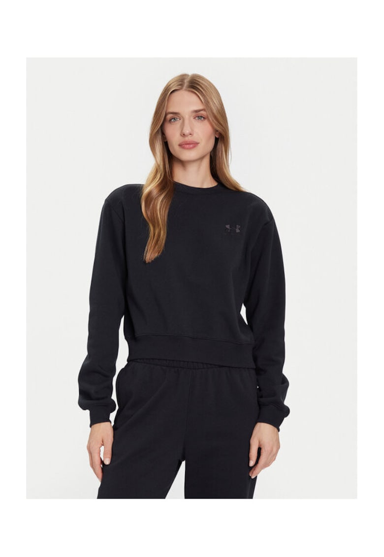 Hanorac sport dama negru - din material respirabil