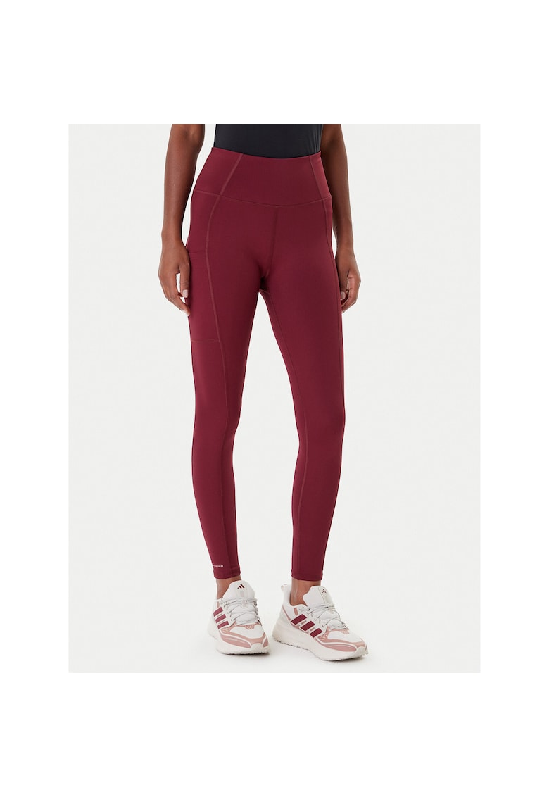 Colanti sport dama rosu - fabricat elastic