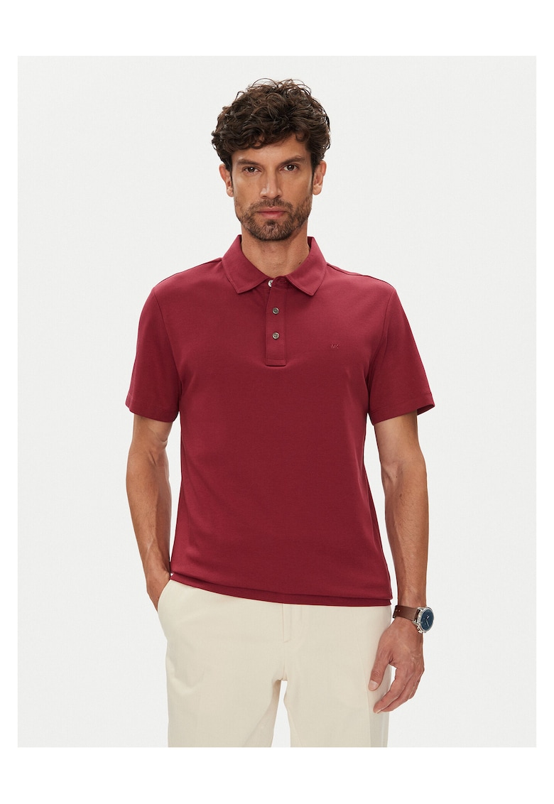 Tricou barbati - visiniu - bumbac
