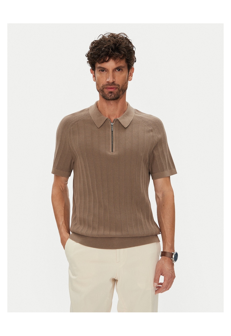 Tricou barbati maro - 100% bumbac - Maro