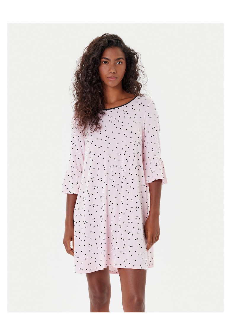 Pijamale dama - camasa de noapte - roz