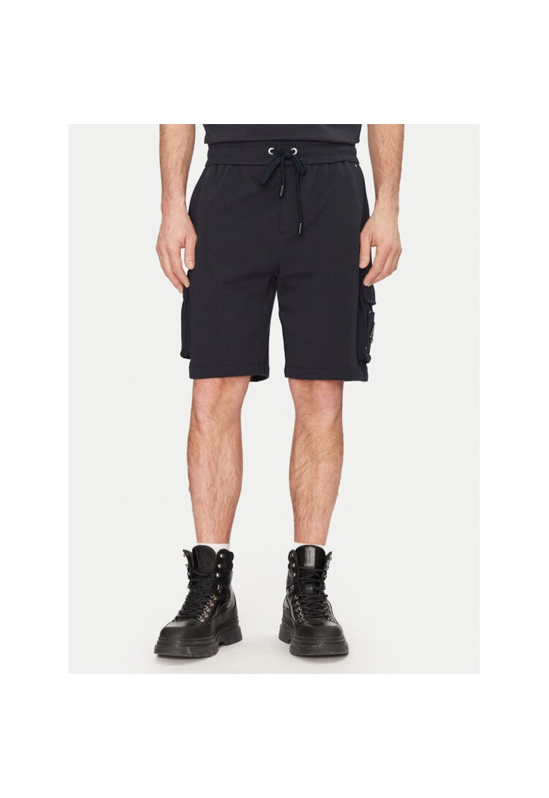 Pantaloni sport barbati bleumarin