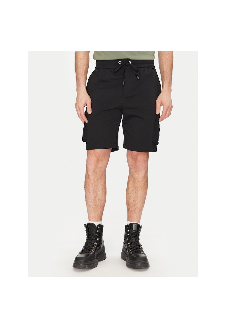 Pantaloni sport barbati negru