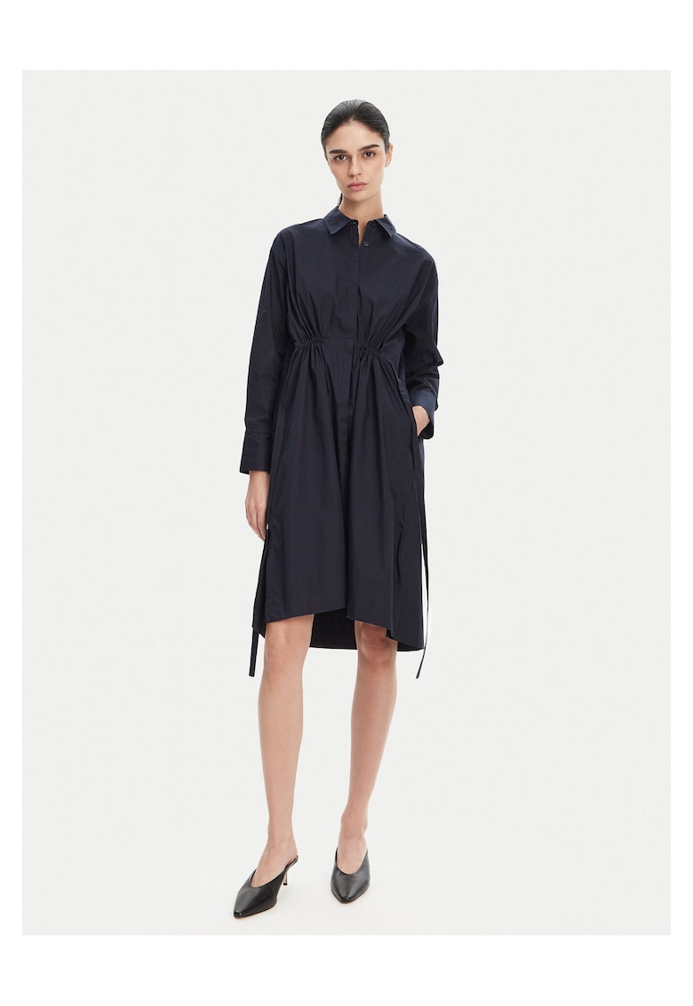 Rochie casual dama bleumarin - fabric moale