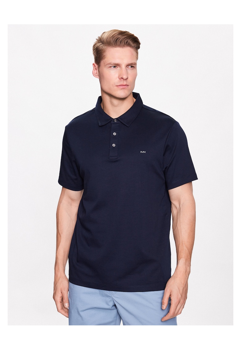 Tricou barbati bleumarin - bumbac -