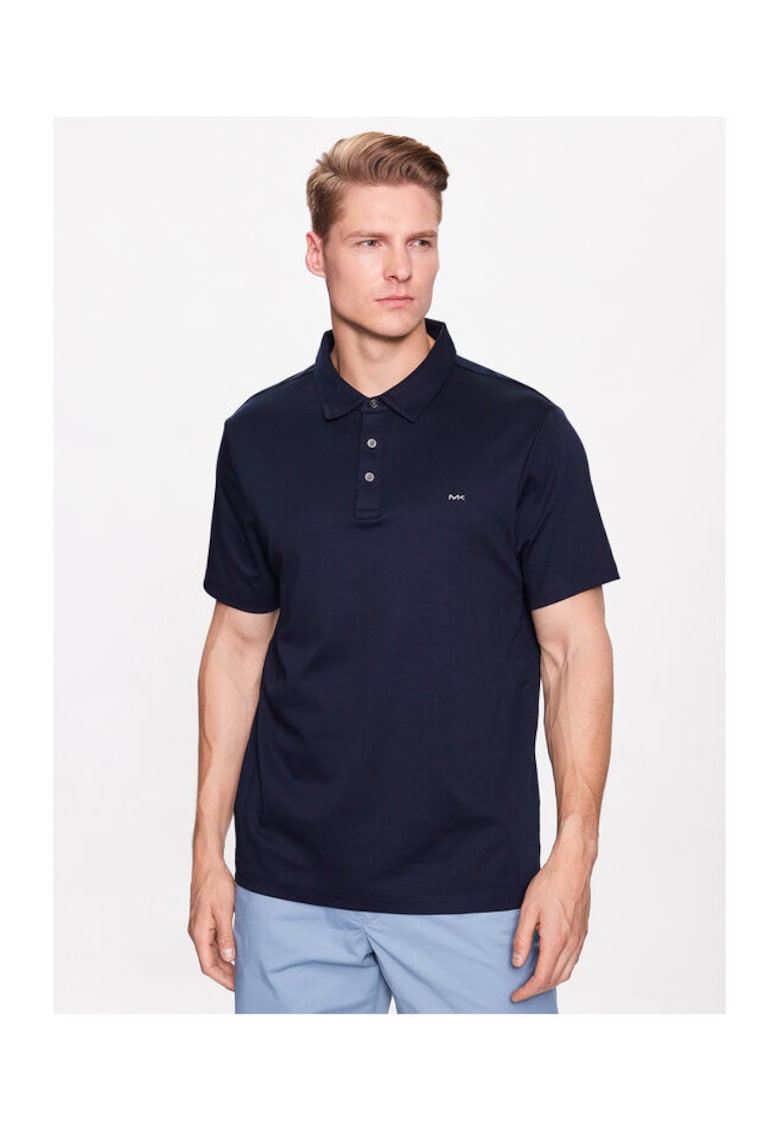 Tricou barbati bleumarin - bumbac -