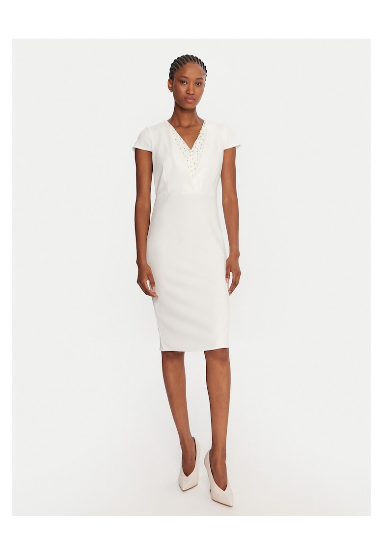 Rinascimento Rochie de cocktail - alb - fabrica usoara -