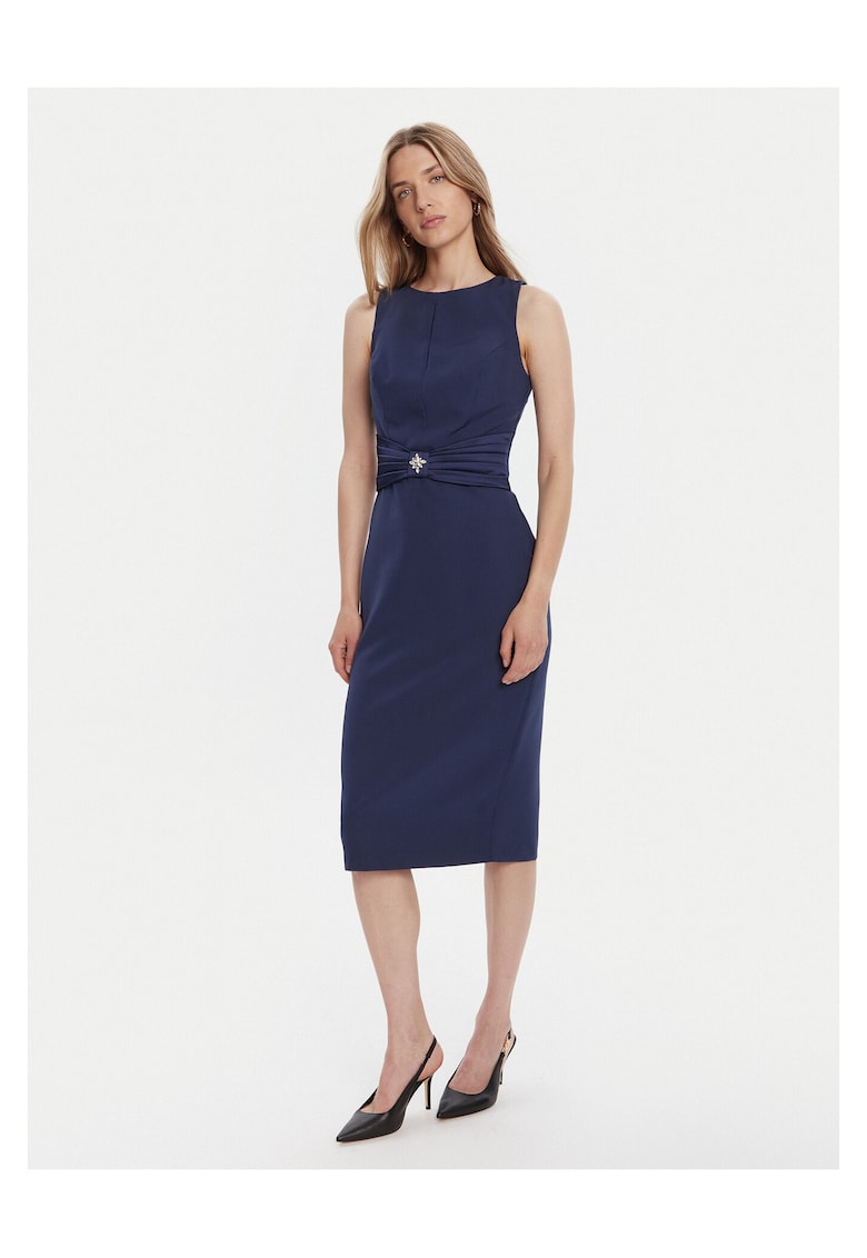 Rochie de cocktail - bleumarin - femei