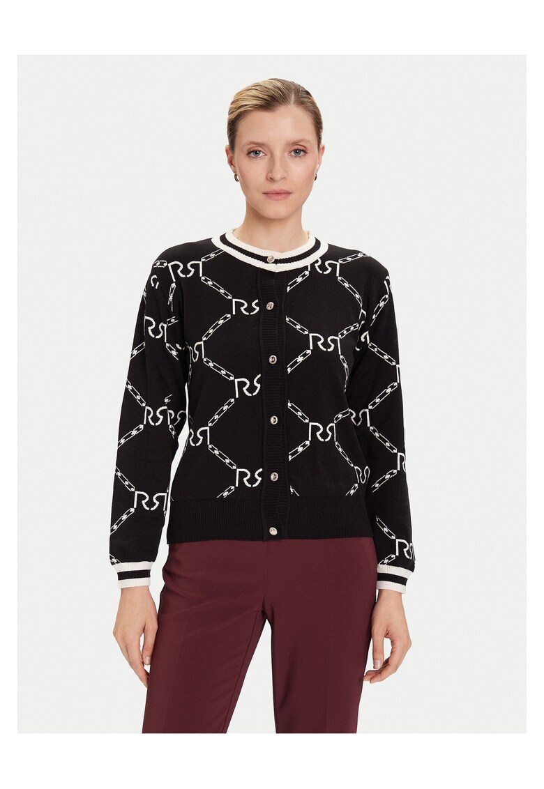 Cardigan dama negru -