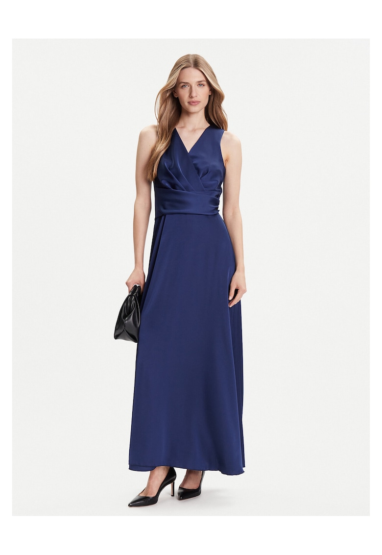 Rochie de seara dama bleumarin - fabricatie de calitate